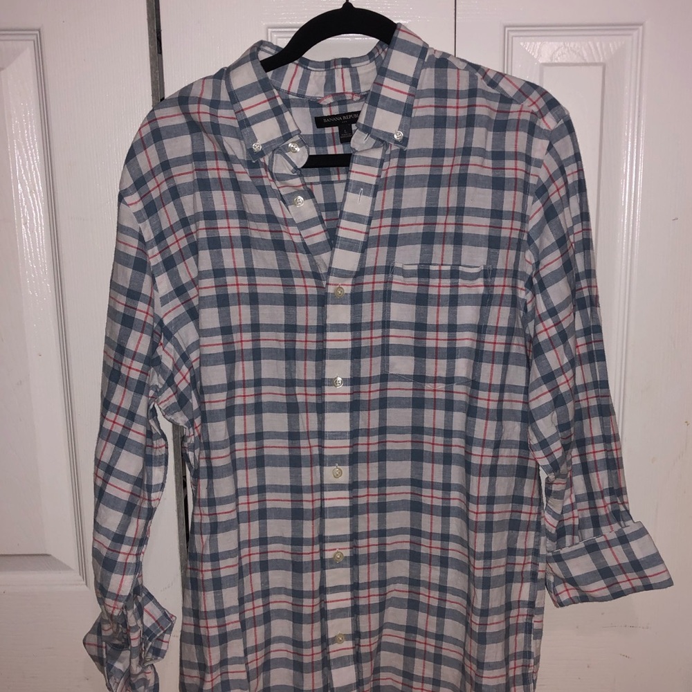 Banana Republic Plaid Shirt